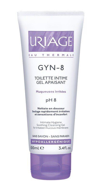 УРЬЯЖ ЖИН-8 гель д/интимной гигиены успокаивающий 100мл Uriage